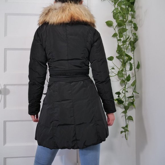 Luxury faux fur black coat, size US S/XS - Picture 4 of 14